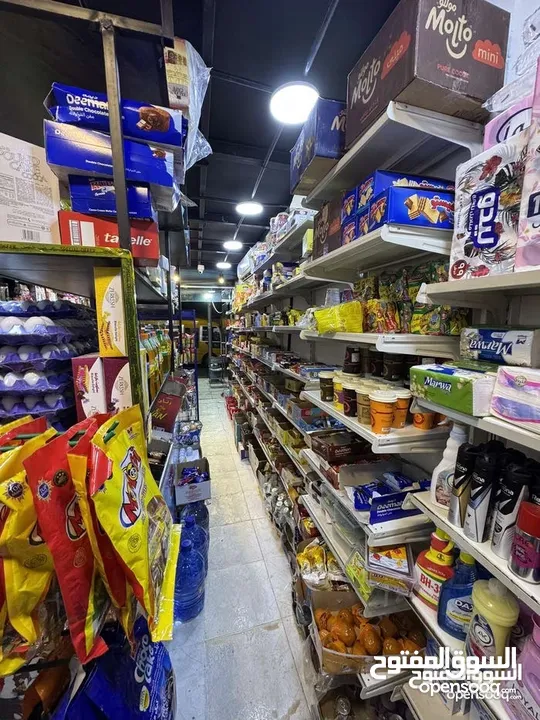 محل سوبر ماركت جاهز للتسليم للبيع بسعر مغري