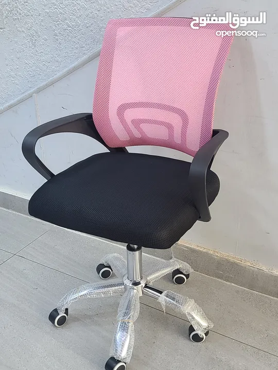 كرسي مساعد مديرشبك بعجلات شامل التوصيل وكفالة سنة  \ Assistant Manager Mesh Chair