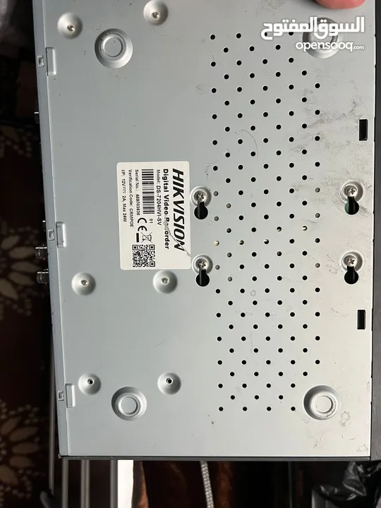 DVR Hikvision  دي في ار للكاميرات
