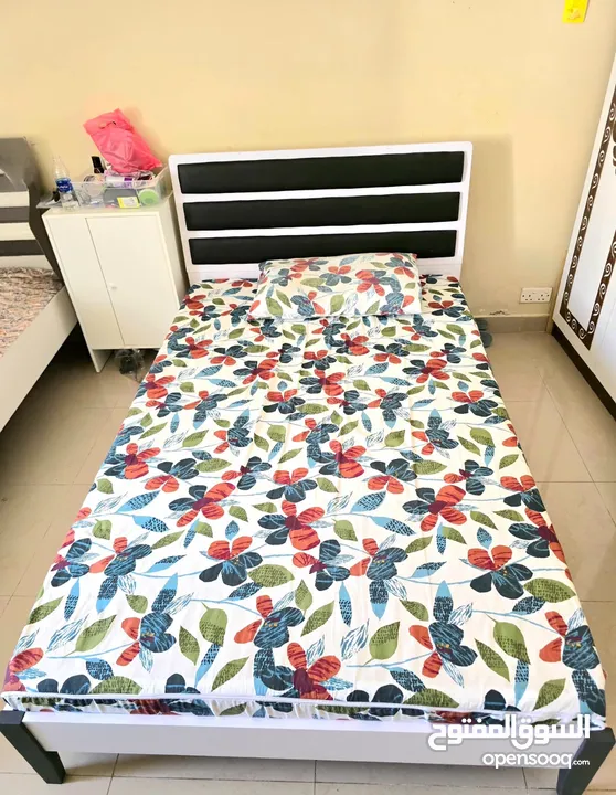 Single Bed with Mattress