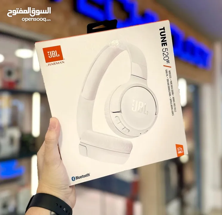 عندنا اليوم اقوى سماعه ال jbl 520bt الاصليه الاقوى على الإطلاق فقط 17ريال