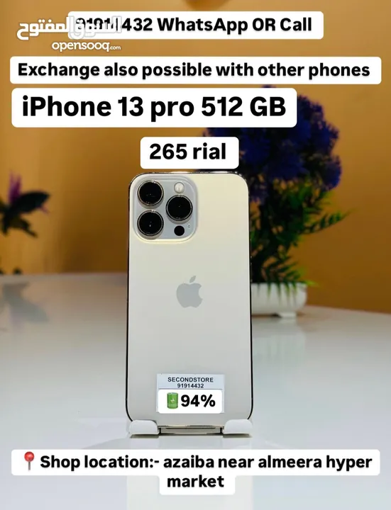 iPhone 13 Pro 512 GB - Amazing Working with 94% BH - Super Working