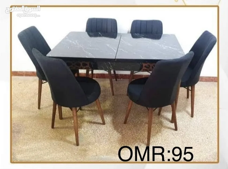 TURKEY DINING TABLE 1+6 EXTENSION TYPE OPEN CLOSE