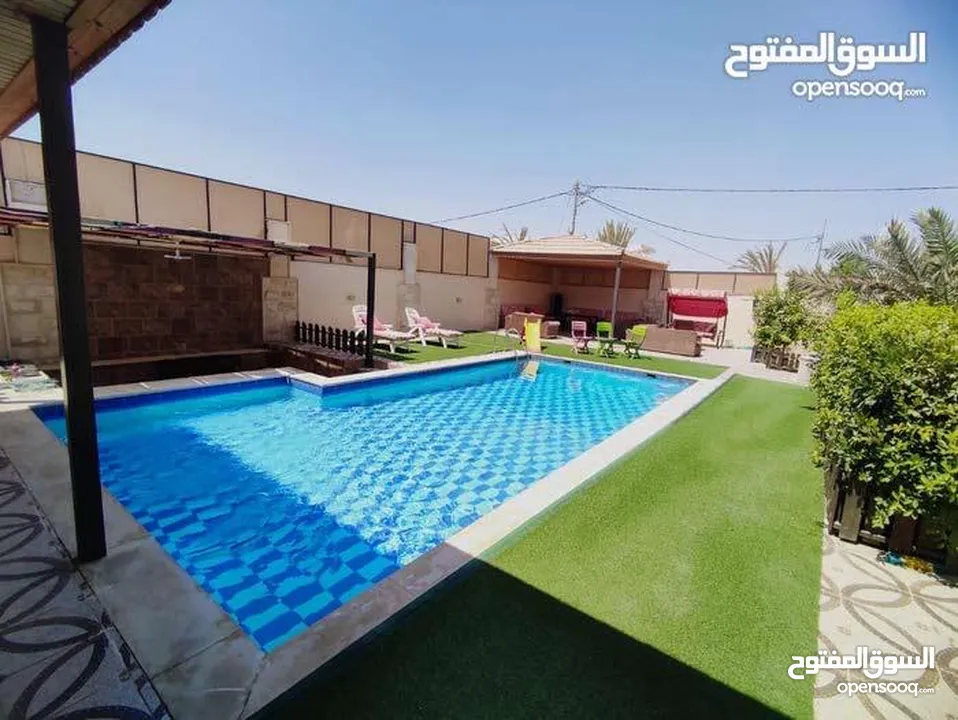 شاليه مميز طريق البحر الميت