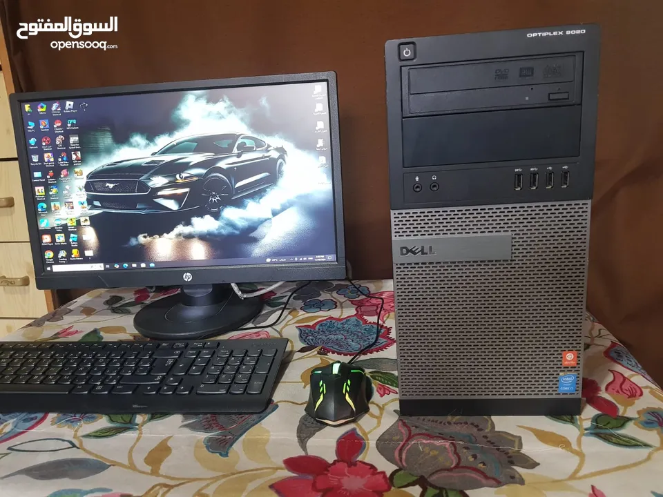 كمبيوتر pc Dell i7 ssd gta v pubg Roblox