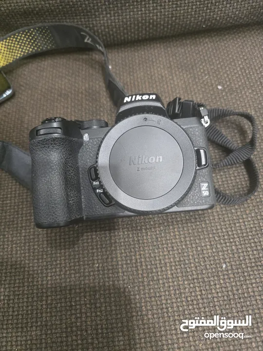 Nikon Z50 shutter count less than 12000