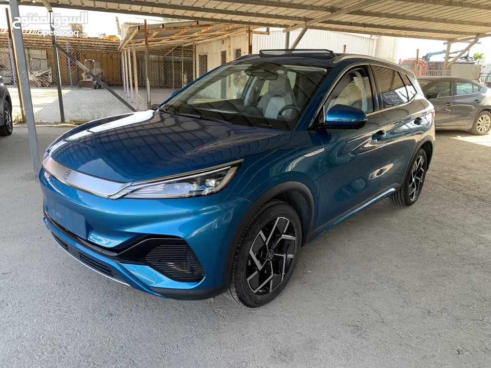 BYD YUAN PLUS 2023 بي واي ديه ايوان بلص فل الفل بنوراما عداد 5 الف كيلو بحاله الزيرو