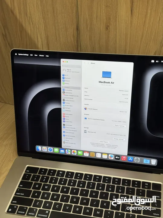 MacBook Air 2022/ 15.6-inch/ M2-Chip/ 256 SSD