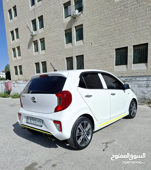كيا بيكانتو 2020 GT line  فل اضافات دهان الشركة
