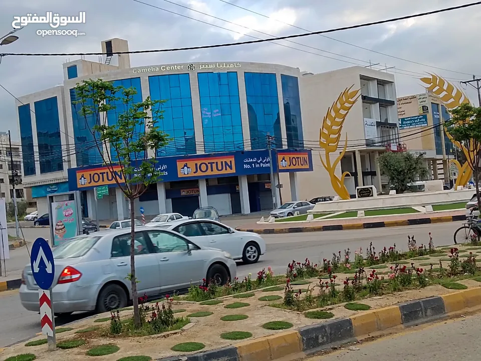 مكاتب مميزة للإيجار في إربد بالقرب من دوار السنبلتين (اليوسفي سابقا)