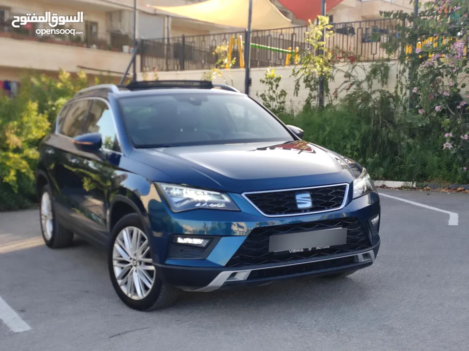 سيات اتيكا فل كامل اضافات للبيع بسعر مغري محرك 1500تربو بنزين اتوماتيك طلاء الشركة المنتجة