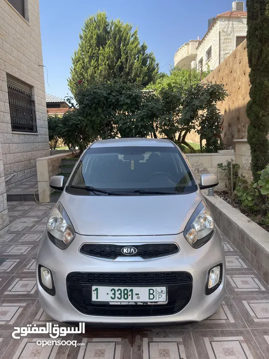 فقط 35500 كيا مورننغ 2015 فل اضافات بصمة بصمة بواب مكيف الكتروتي ترخيص تامين 6 شهور جديد