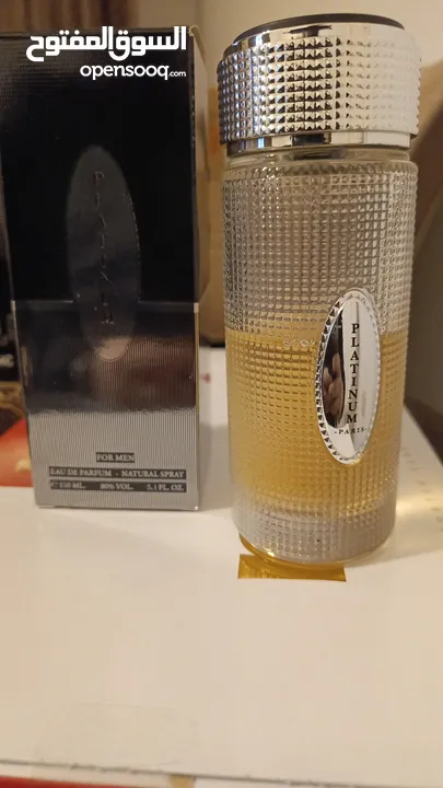 عطور جديده بتغليف شركتها للبيع وبعضها مستخدم منه أو مأخوذ منه تقسيمات
