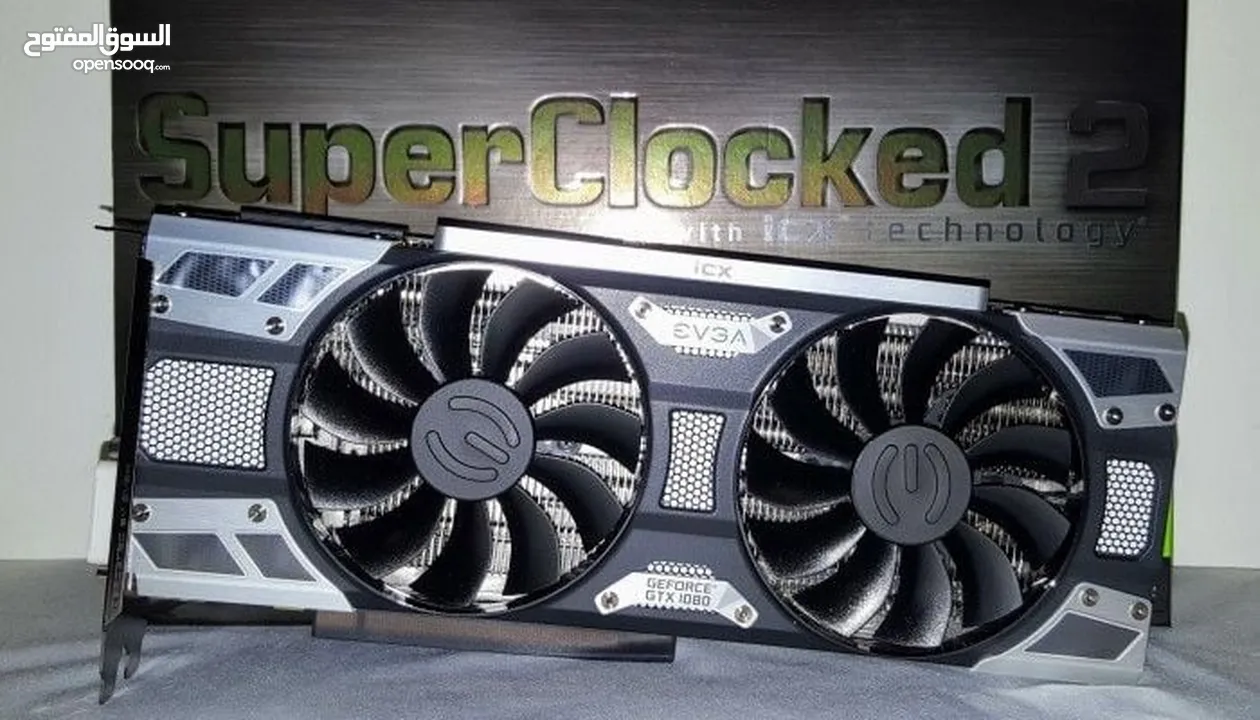 كارت شاشة gtx1080 8g evge للمراوس بكارت اقوى وانطي الفرق شوف الوصف