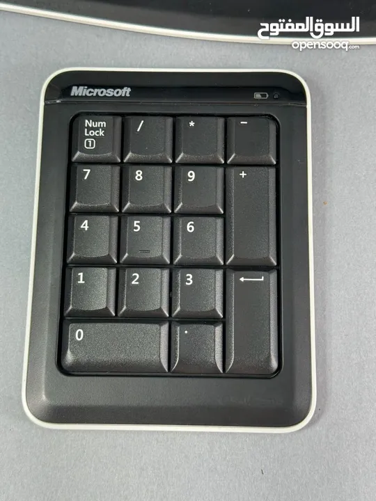 Microsoft Bluetooth Mobile Keyboard 6000 With Number Pad لوحة مفاتيح مايكروسوفت بلوتوث جديدة