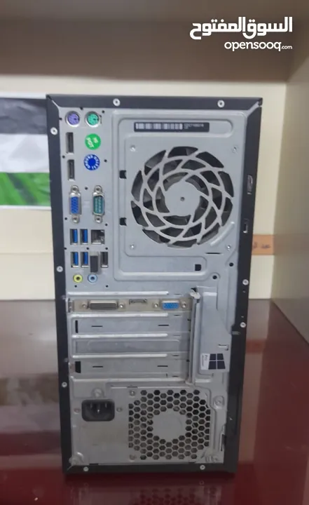 كومبيوتر شخصى Hp كيسه + شاشه + كيبورد الكمبيوتر بحاله جيده جدا