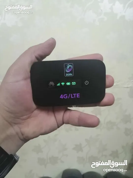 راوتر متنقل 4G ماي فاي يشغل أي خط ( اورنج + امنيه + زين )