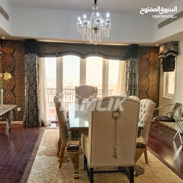 Furnished Apartment for Rent in Muscat Hills  REF 119GB