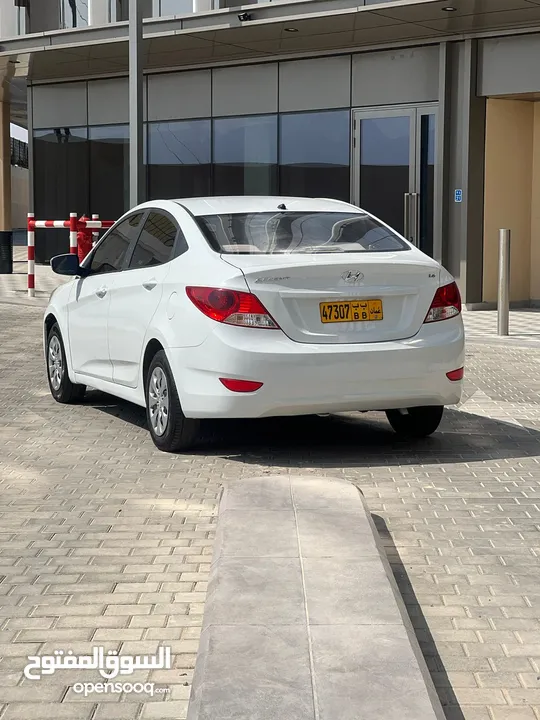 Hyundai accent 2018 oman 165k