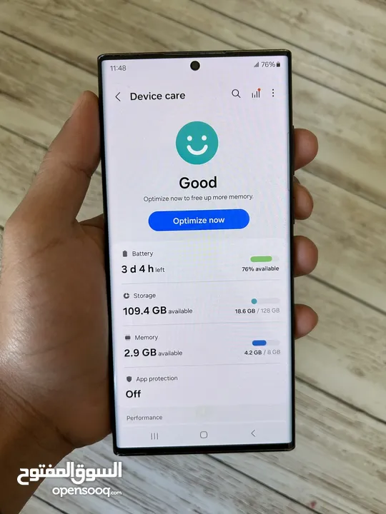 ‏جهاز سامسونج S22 Ultra 128gb مش مفتوح للبيع بسعر حرررق