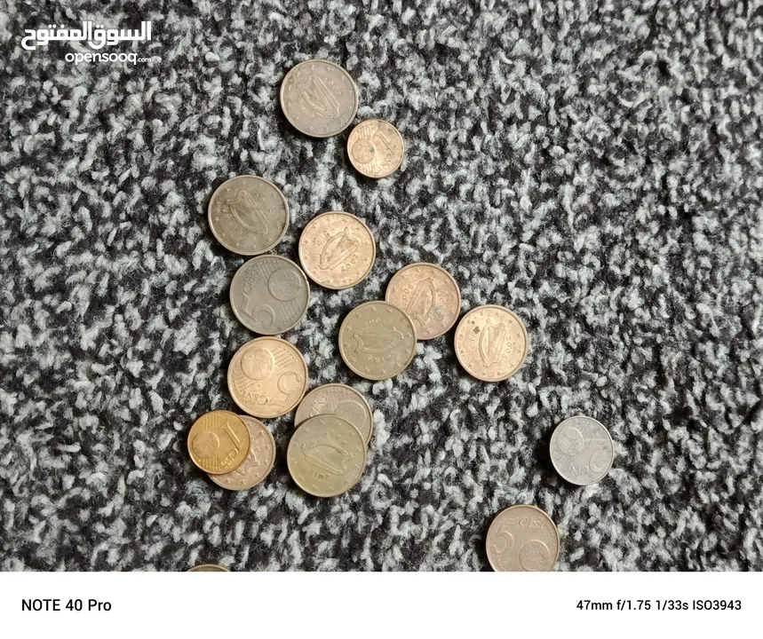 200عملات معدنيه من نوادر بسعر حرق كلهم