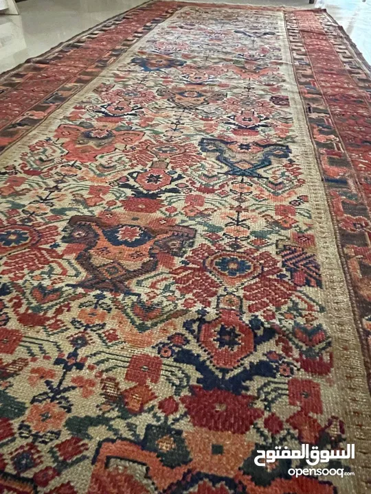 Rare Antique Persian Malayer Runner Carpet (Rug)