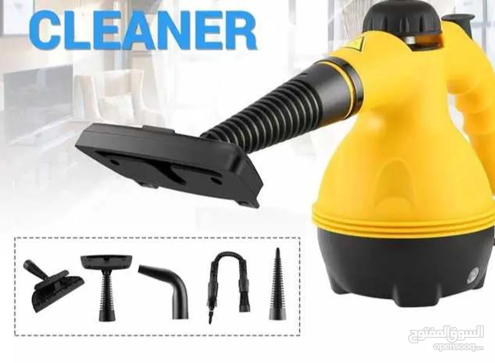 تنظيف والتعقيم بقوة البخار النفاث سوبر كلينر Steam Steamer Cleaner with A