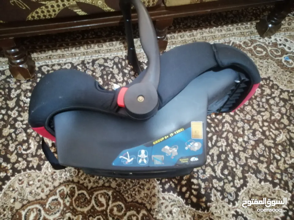 عرباية أطفال  Elevenflo + Car seat، عرباية توأم ماركة Juniers