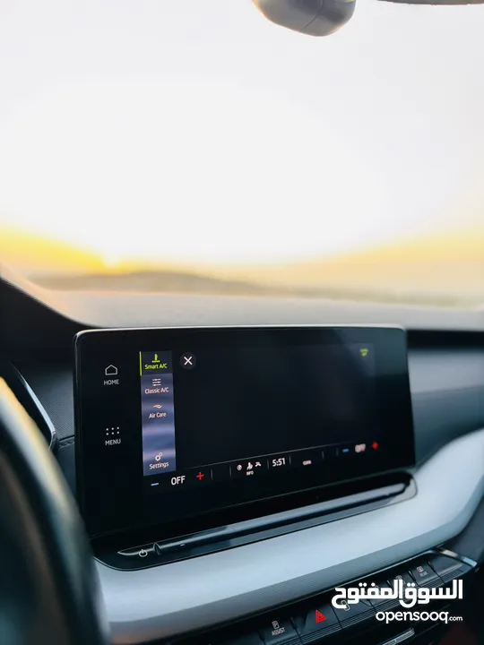 اوكتافيا 2021/20 بالنايلون منمرة من اربع شهور حررق سعرر 95.000 شيكل كاش و نهاائي