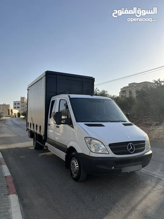 مرسيدس 519 محرك 3000 للبيع كاش او تبديل على سيارة برايفت