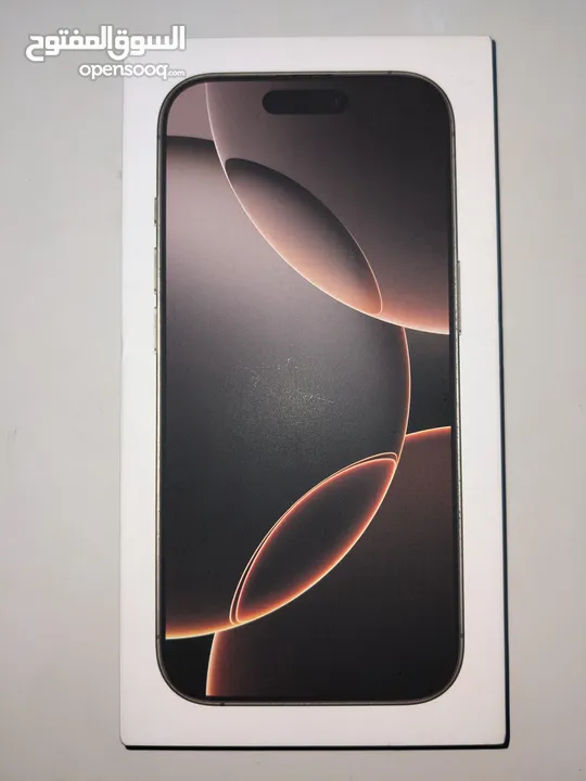 Brand New iPhone 16 Pro - Desert Titanium 256GB