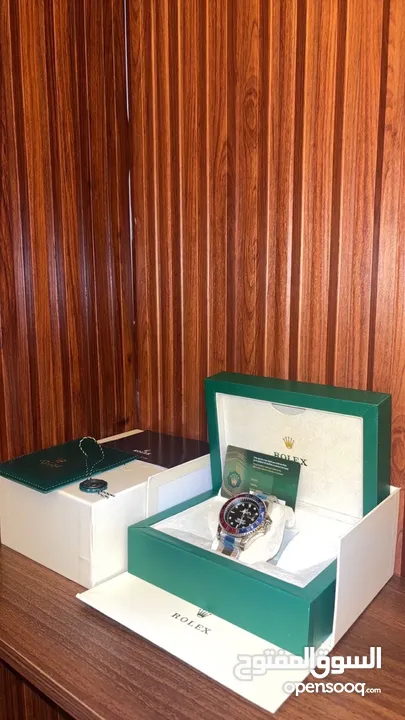 New Rolex Pepsi Master Copy Watch  ساعة رولكس ببسي ماستر كوبي للبيع  جديدة مع علبتها الرسميةfor Sale