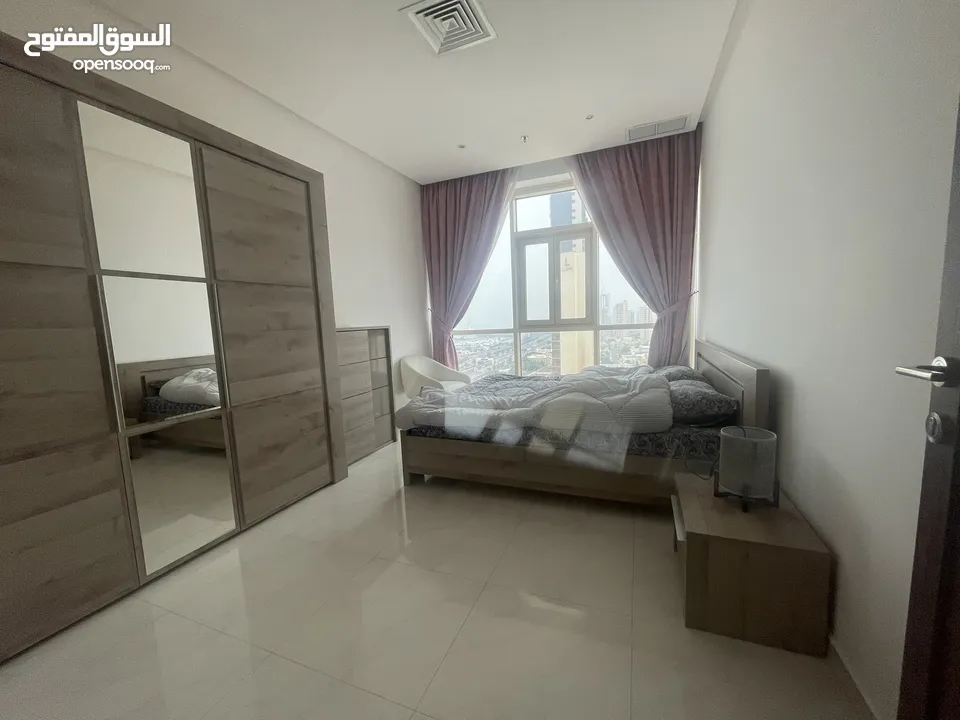 super deluxe apartment - sea view -   للإيجار شقة بالسالمية عائلات فقط