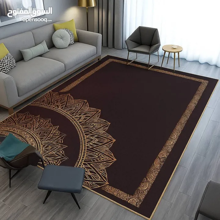 سجاد صيفي مع أرضية مانعة للانزلاق