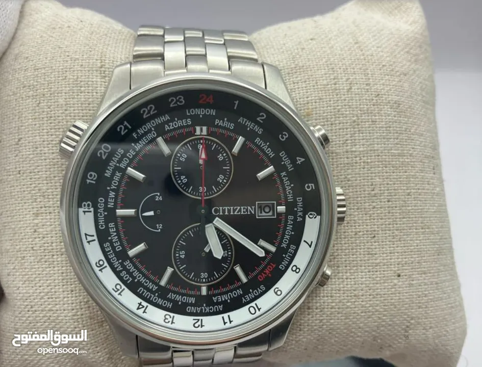 CITIZEN Eco-Drive (تعمل بالطاقة الضوئية لا تحتاج بطارية)