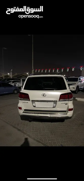 لكزس Lx570 موديل 2012 بحالة الوكاله