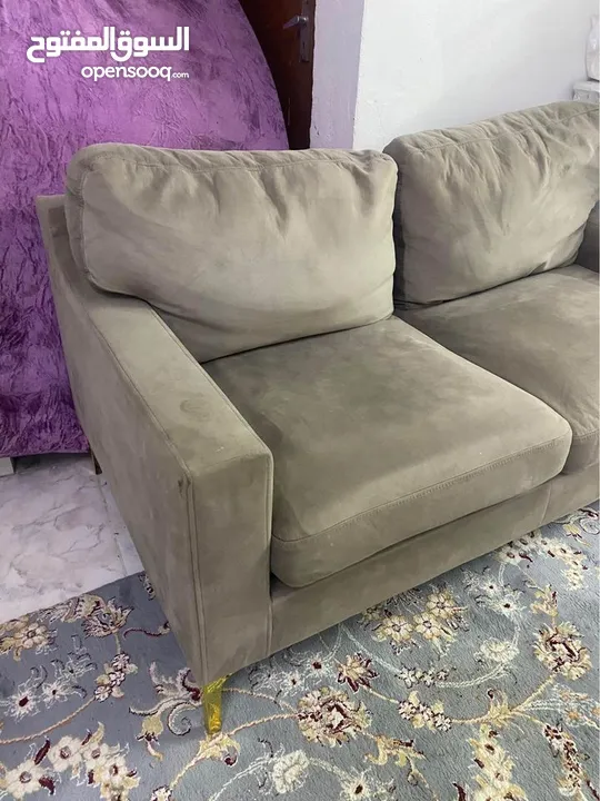 Two Big Sofas With A Large Table For Sale