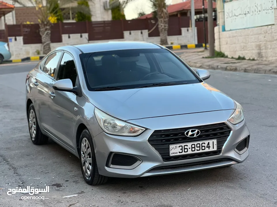 هونداي اكسنت 2019 محرك 1600cc بحاله الوكاله