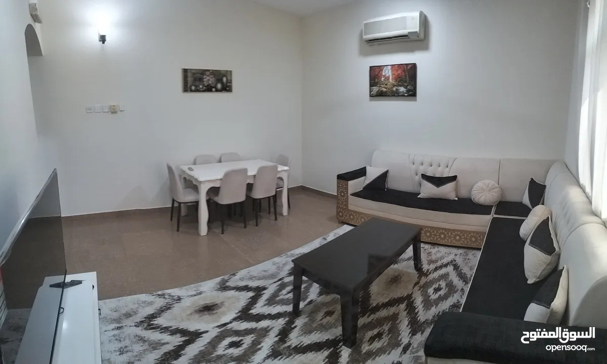 Fully furnished flat for rent in Sohar Al Multaqa street