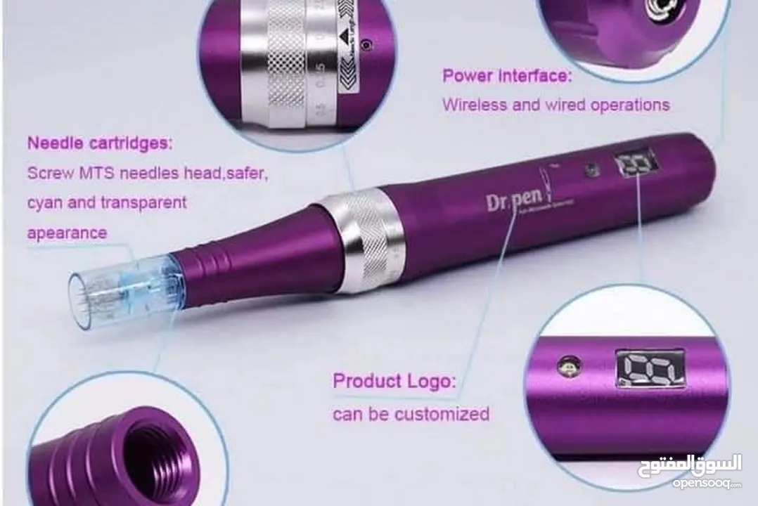 جهاز ديرما بن من Dr.pen الاصلي جهاز ديرمابن Dermapen موديل ULTIMA X5 متوفر شحن او كهرباء Derma pen