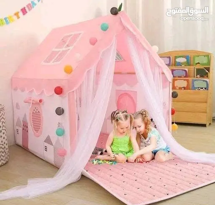 هدية لطفلك خيمه من عالم الأطفال تجعل غرفة الطفل اكثر مرح جميلة بمنزلك