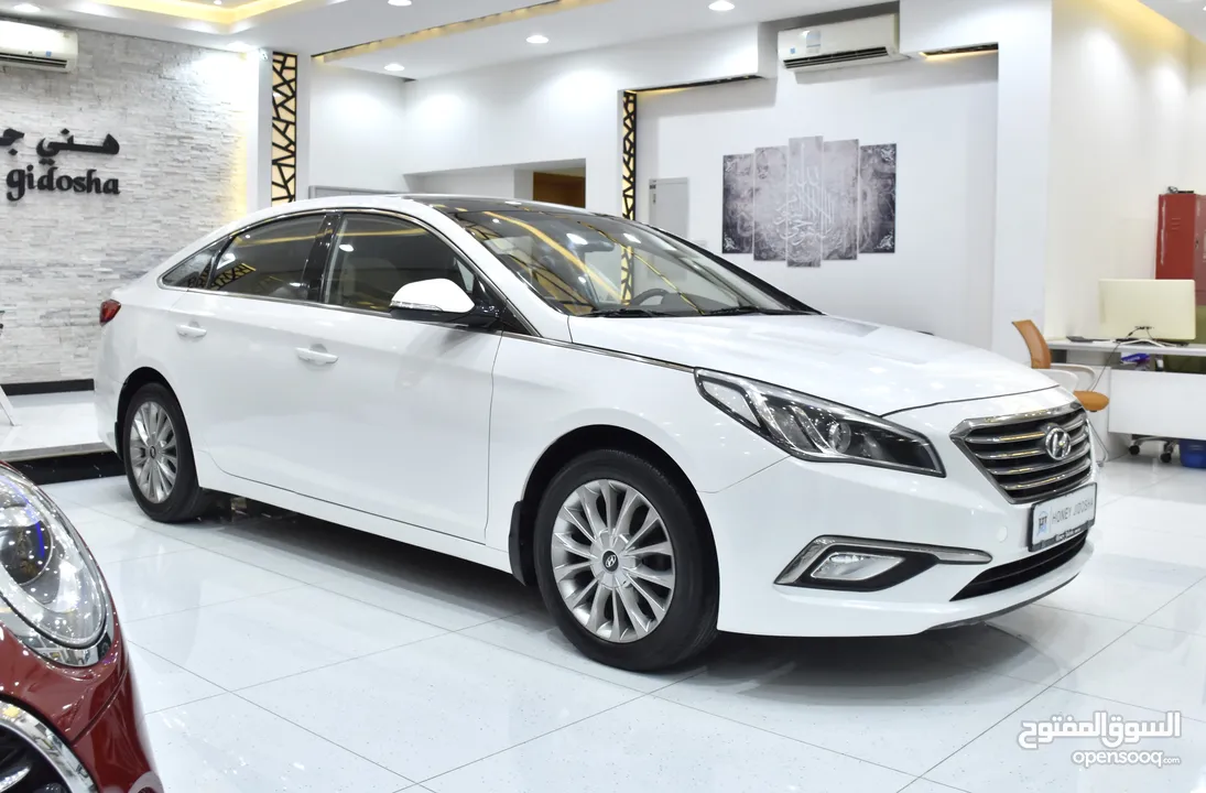 Hyundai Sonata ( 2017 Model ) in White Color GCC Specs