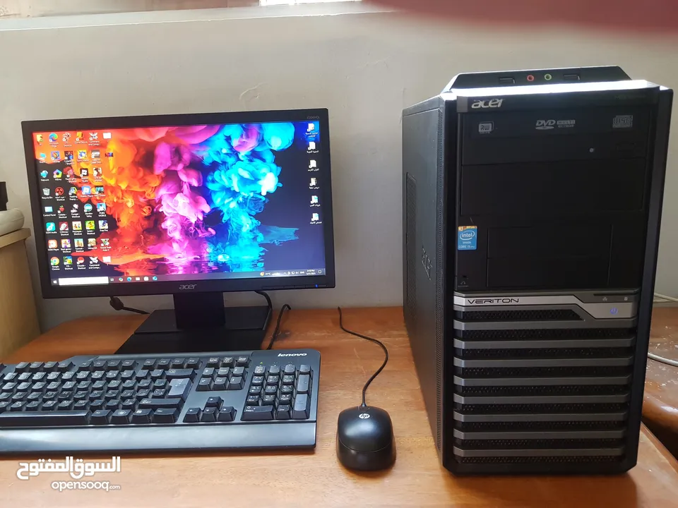 كمبيوتر pc Acer i5 ssd gta v grand pubg free fire
