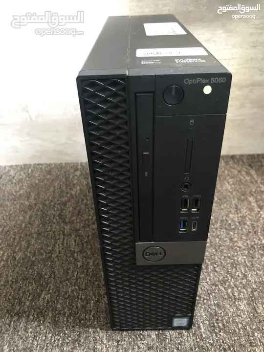 كمبيوتر مكتبي (مني) i7 الجيل الثامن مع 32 رام ddr4 قليل الاستخدام للدراسة والشغل والالعاب الخفيفة