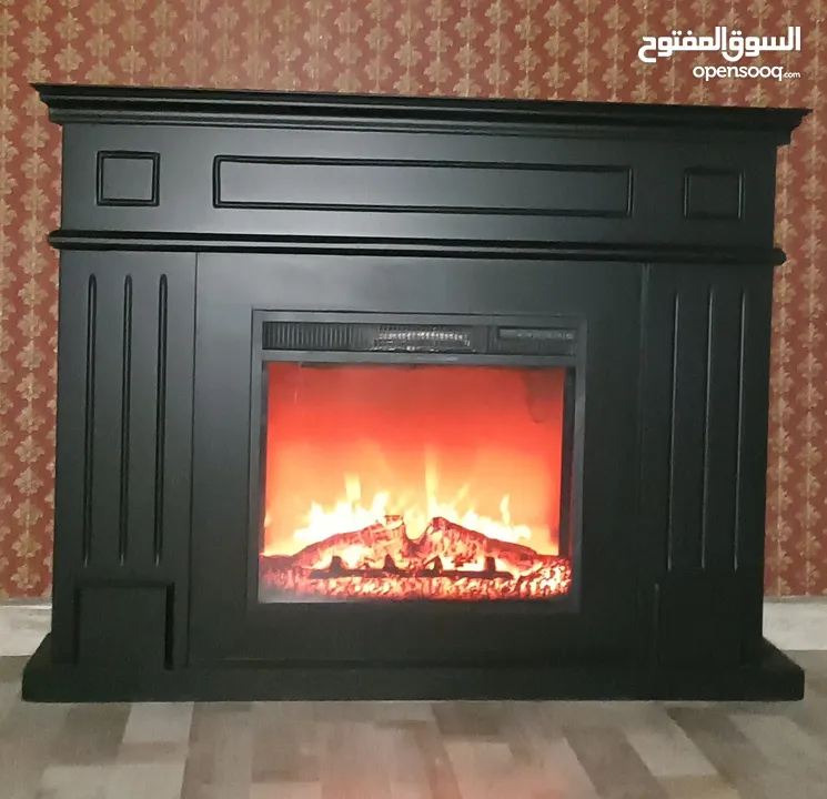 #Electric #Fireplace #Heater مدفأة ديكور الحطب