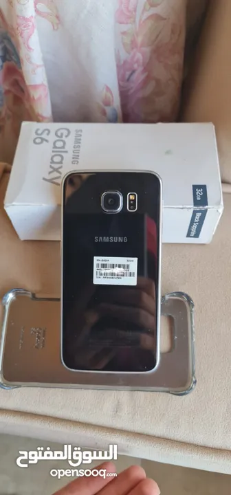 جهاز كالكسي اس 6  (Galaxy S6 (4G + هديه شاحن لاسلكي من سامسونك الاصلي
