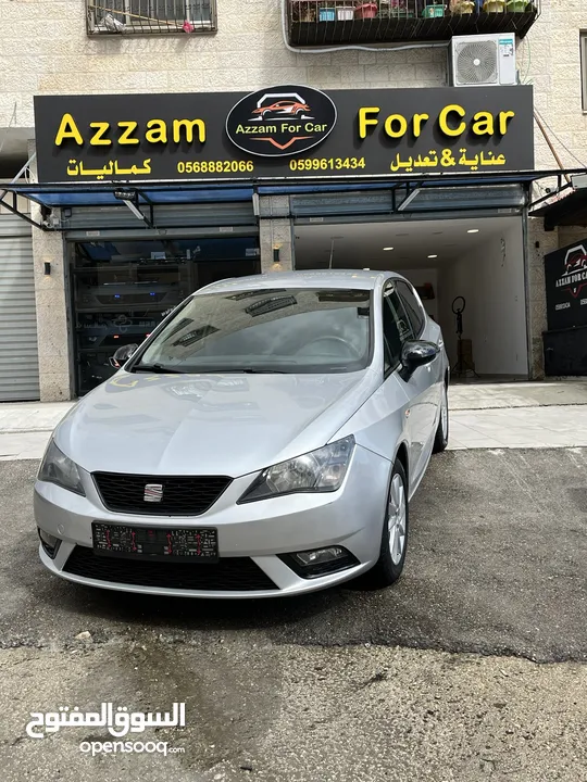 Seat ibeza2018-17 جير عادي  مطور 1200 5غيار فحص ممتاز  وسعر مناسب السيارةحلوة ومش مهيونة الله يبارك