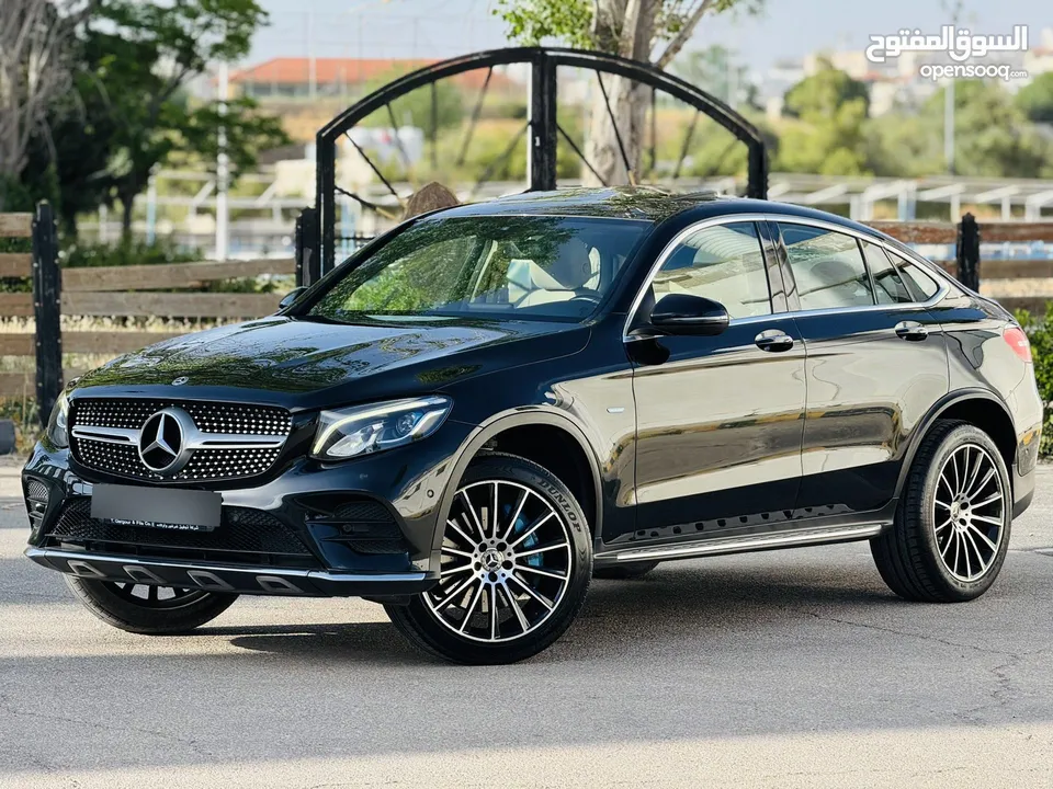 Mercedes benz GLC350e coupe 2018 فحص كامل كرت ابيض