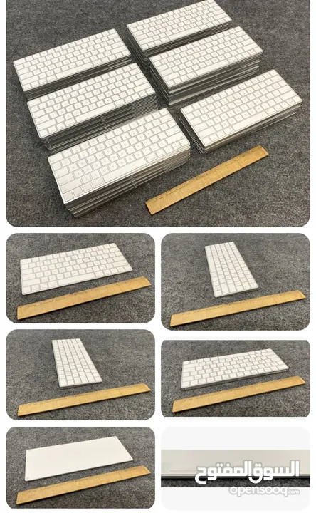 كيبورت عربي +انجليزي Apple Wireless Magic Keyboard 2 A1644 Used Perfect Working Order