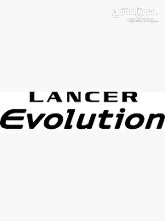 مطلوب mitsubishi evolution اصلية غير محولة